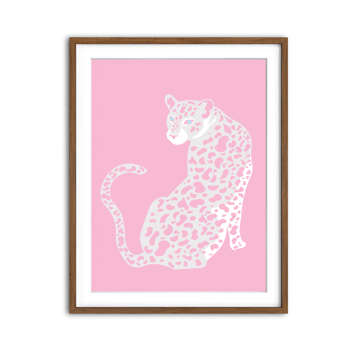 Framed Print 3x4 Walnut