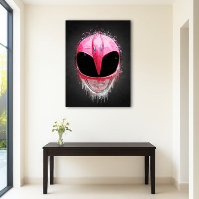 AUTO-MOCKUP ROOM | Pink Ranger Portrait