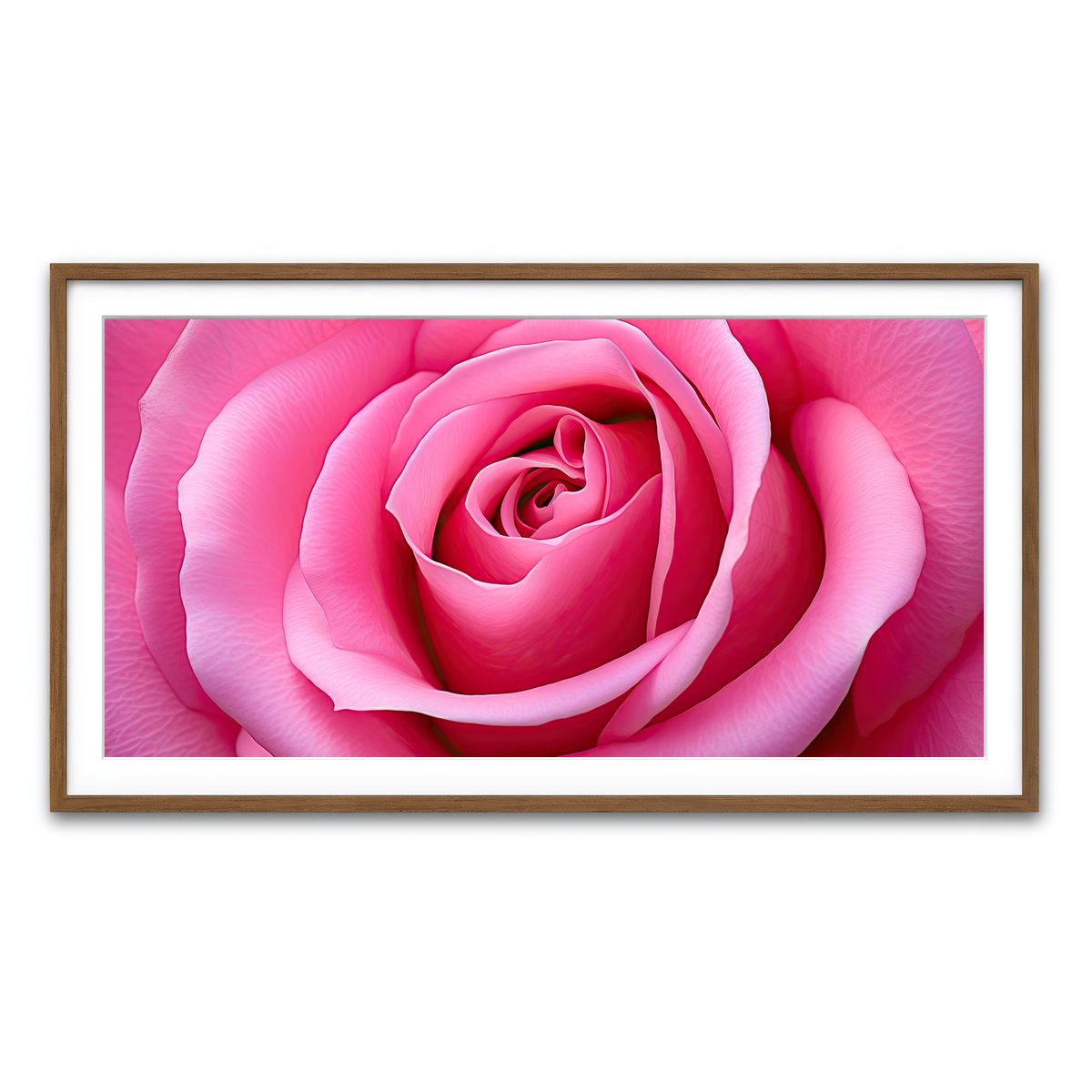 Framed Print 2x1 Walnut