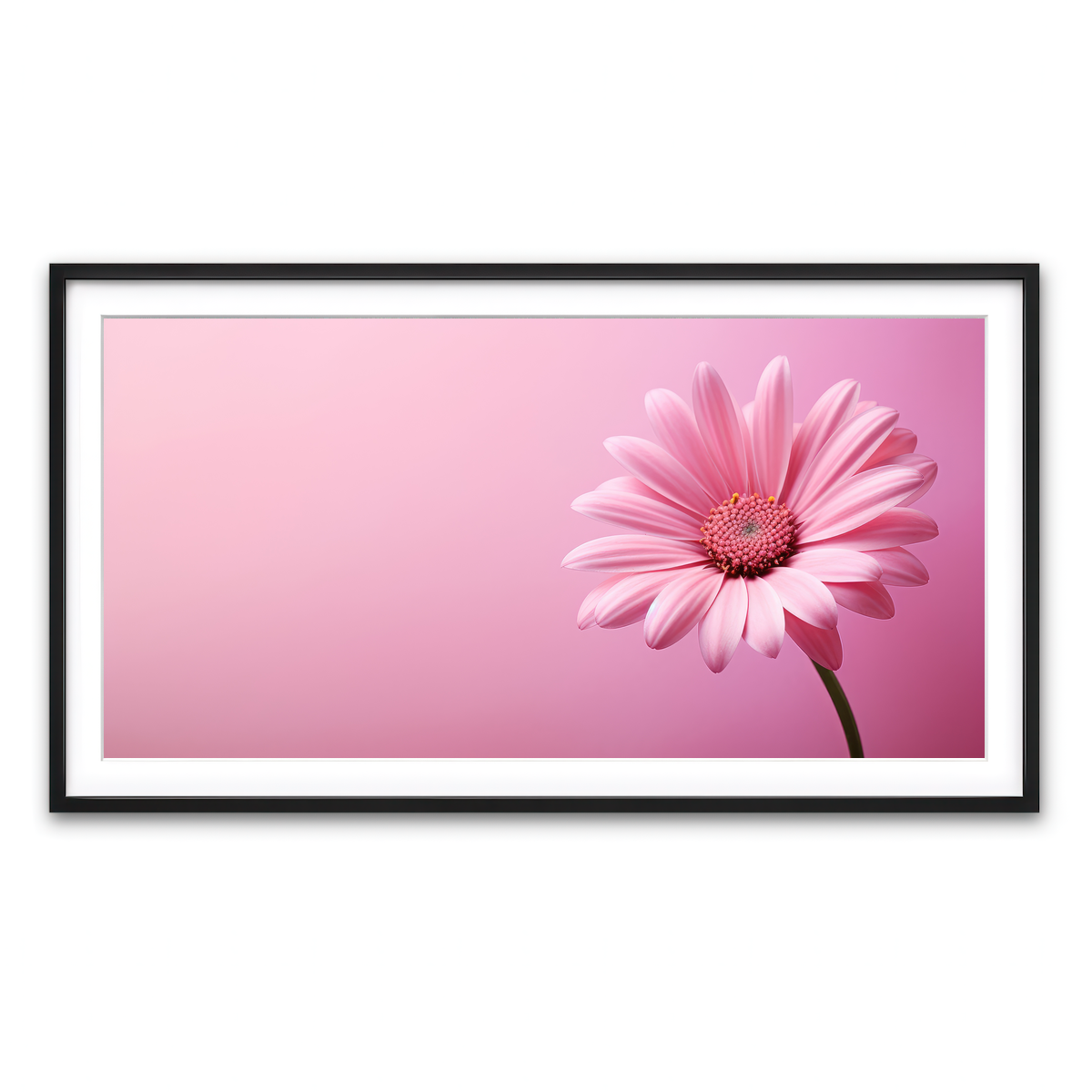 Framed Print 2x1 Black