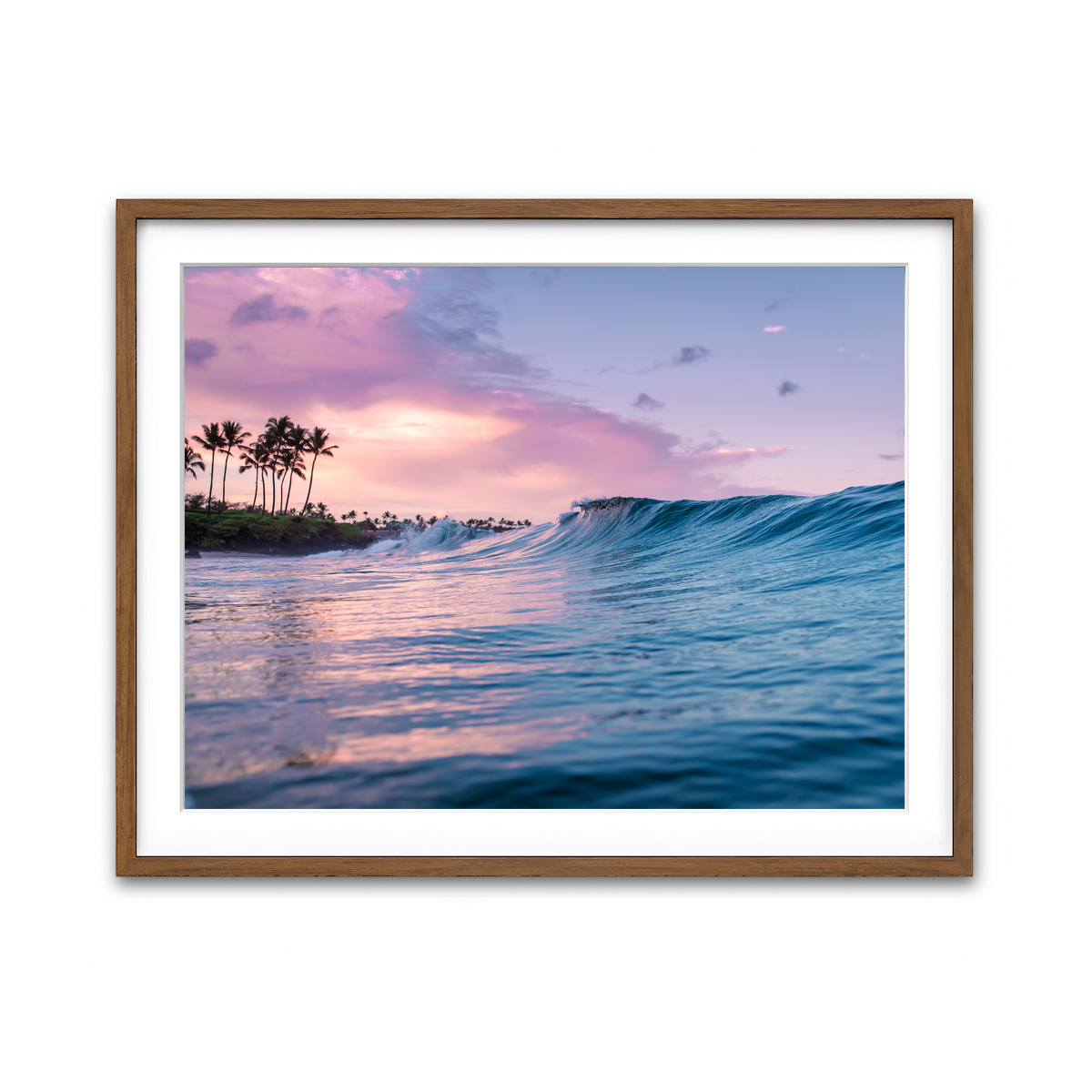 Framed Print 4x3 Walnut