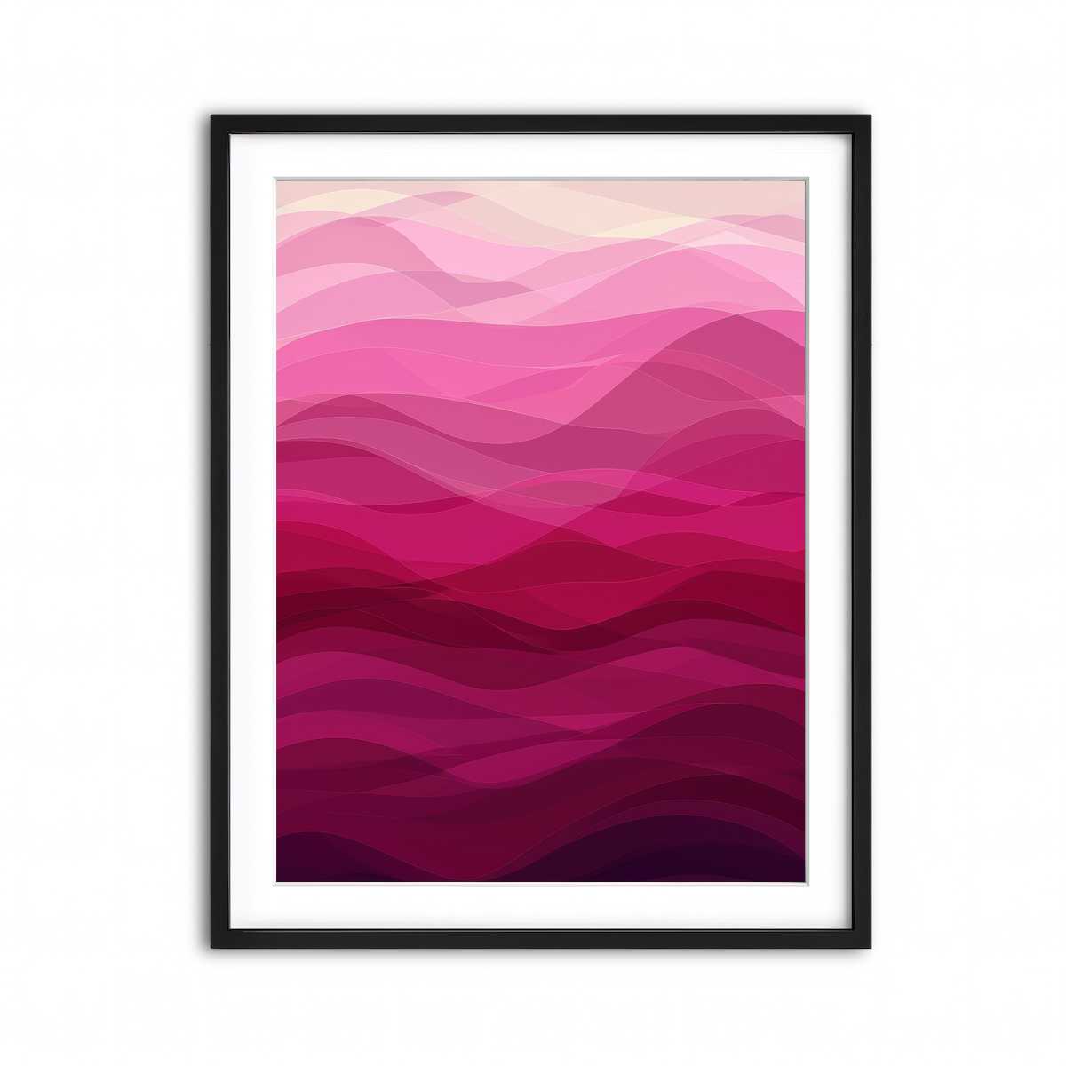 Framed Print 3x4 Black