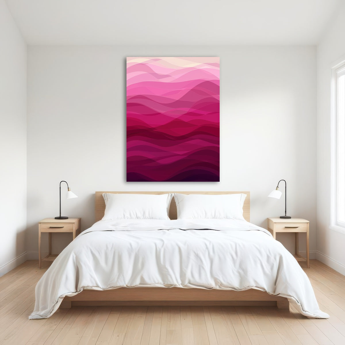 AUTO-MOCKUP ROOM | Pink Waves