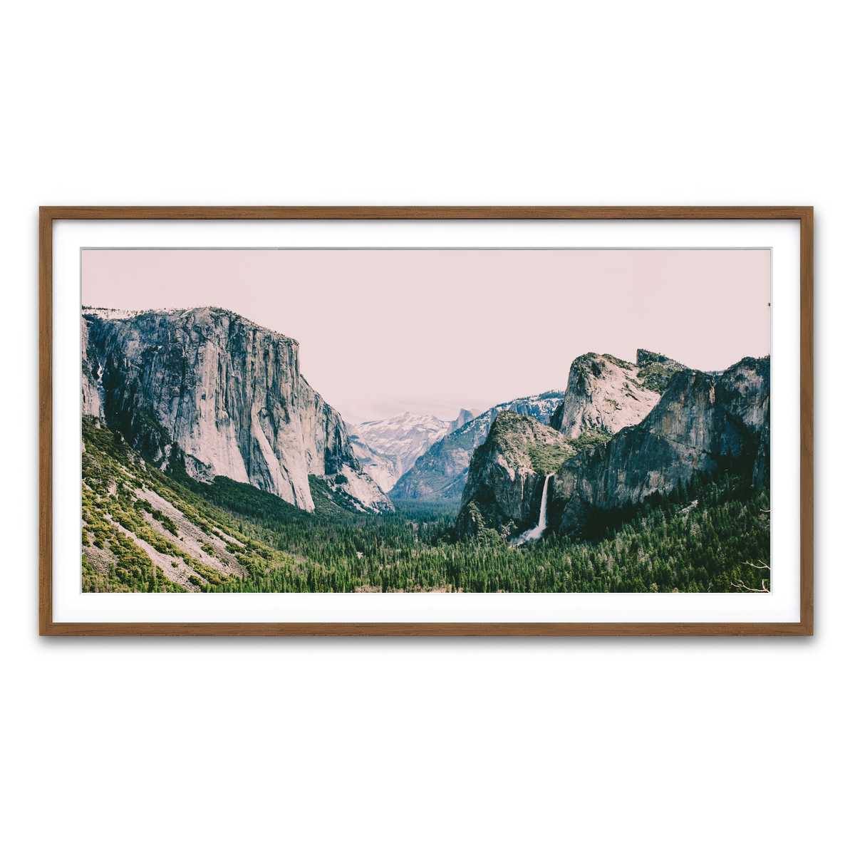 Framed Print 2x1 Walnut