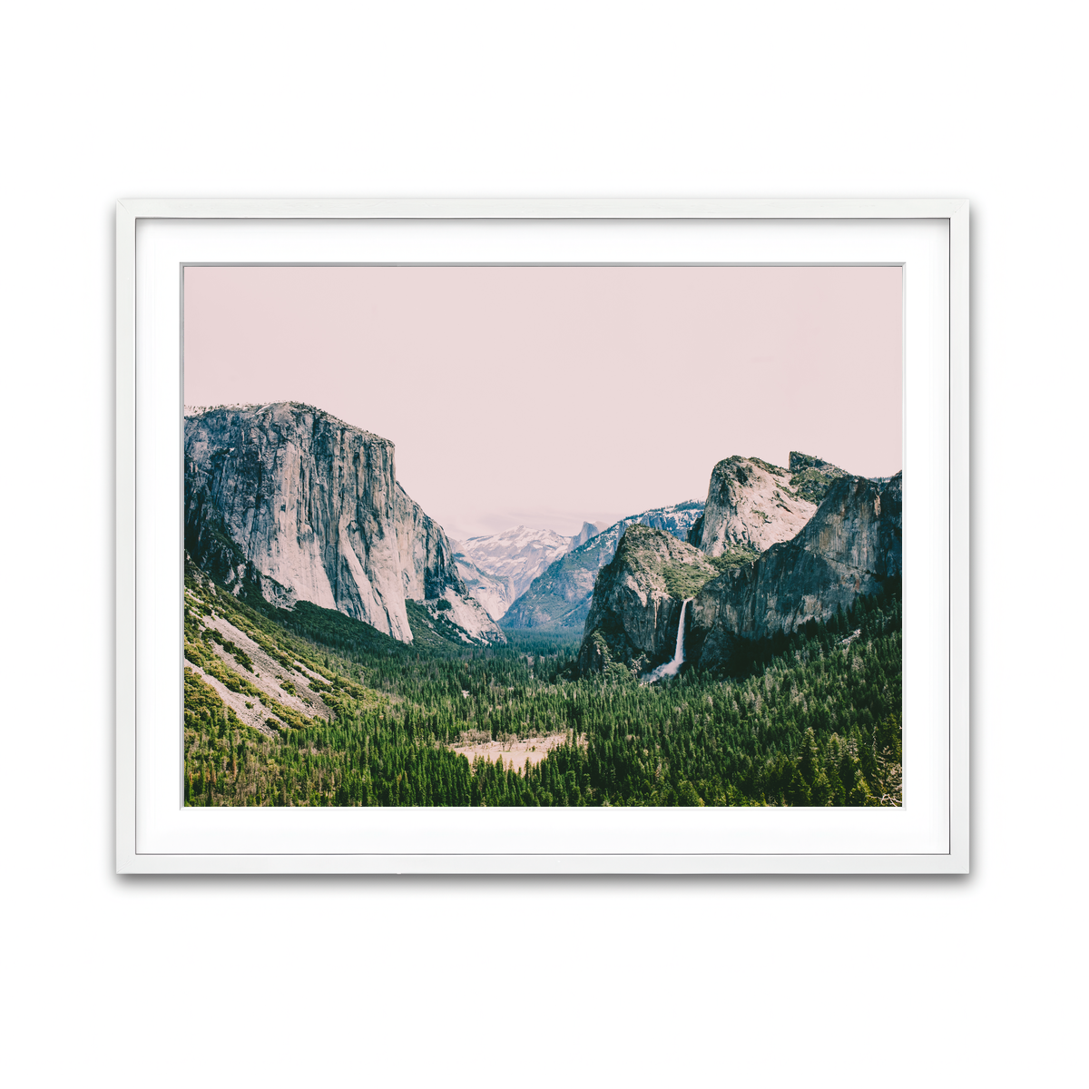 Framed Print 4x3 White