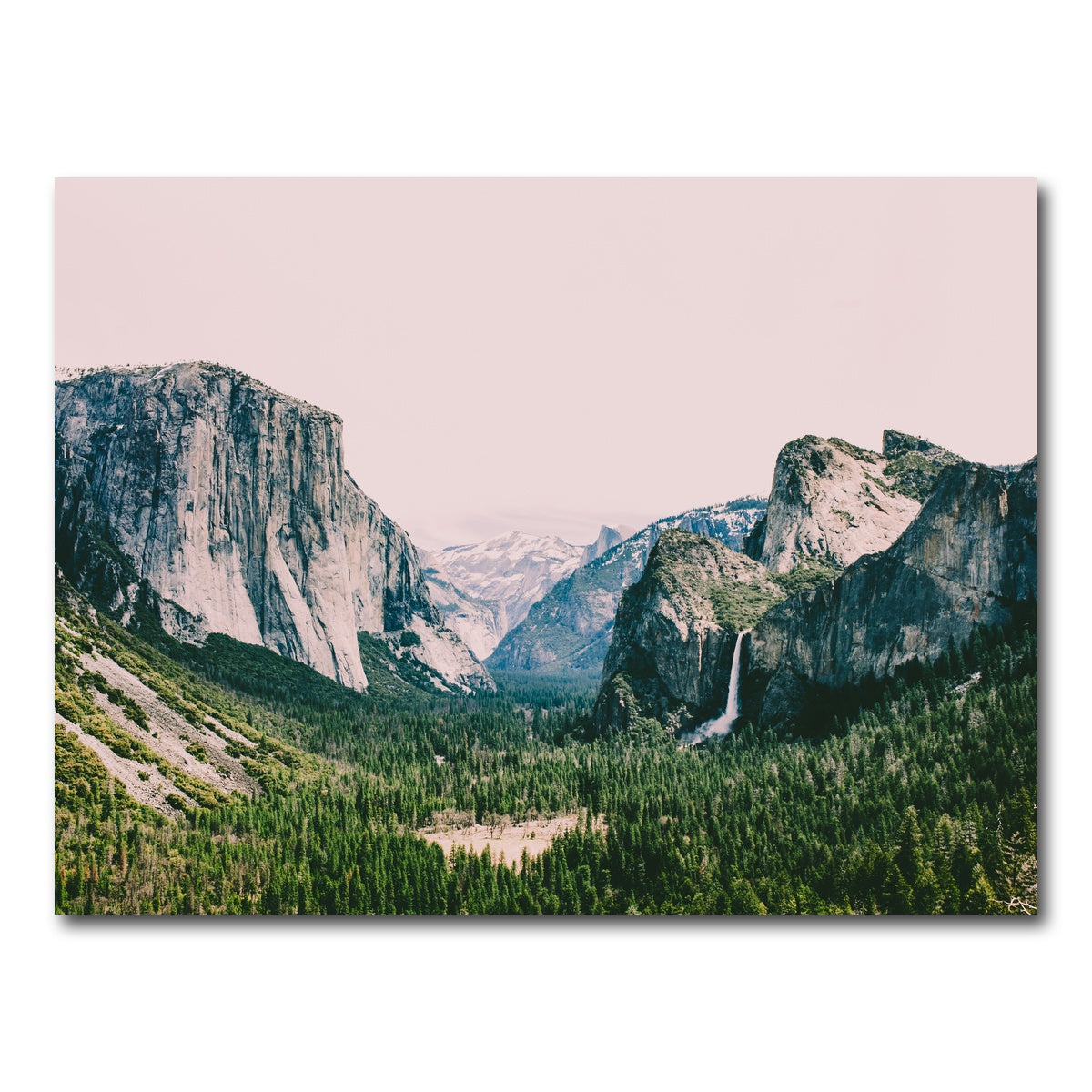 AUTO-MOCKUP WHITE | Pink Yosemite | 1 Piece | Gallery Wrap Canvas | group=4x3