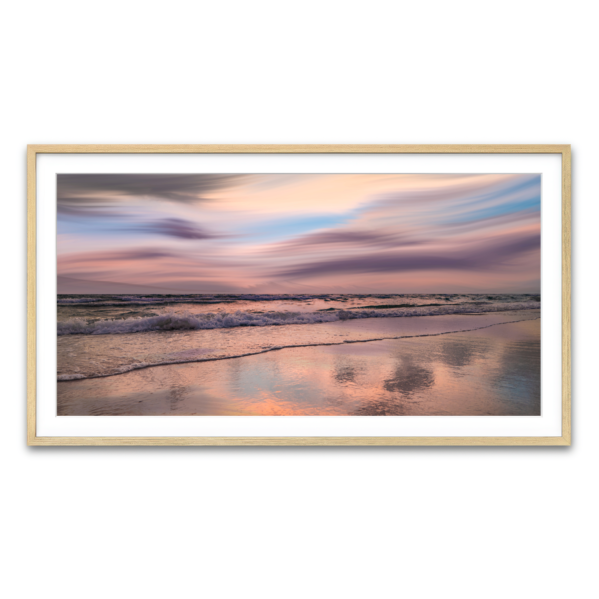 Framed Print 2x1 Natural