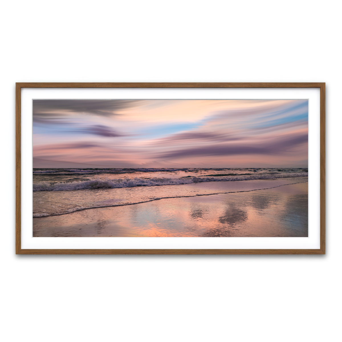 Framed Print 2x1 Walnut