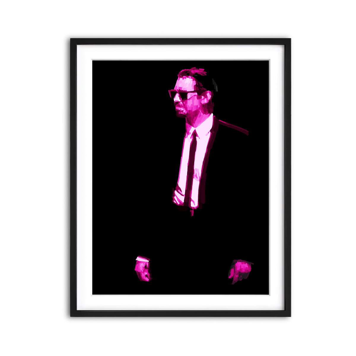 Framed Print 3x4 Black