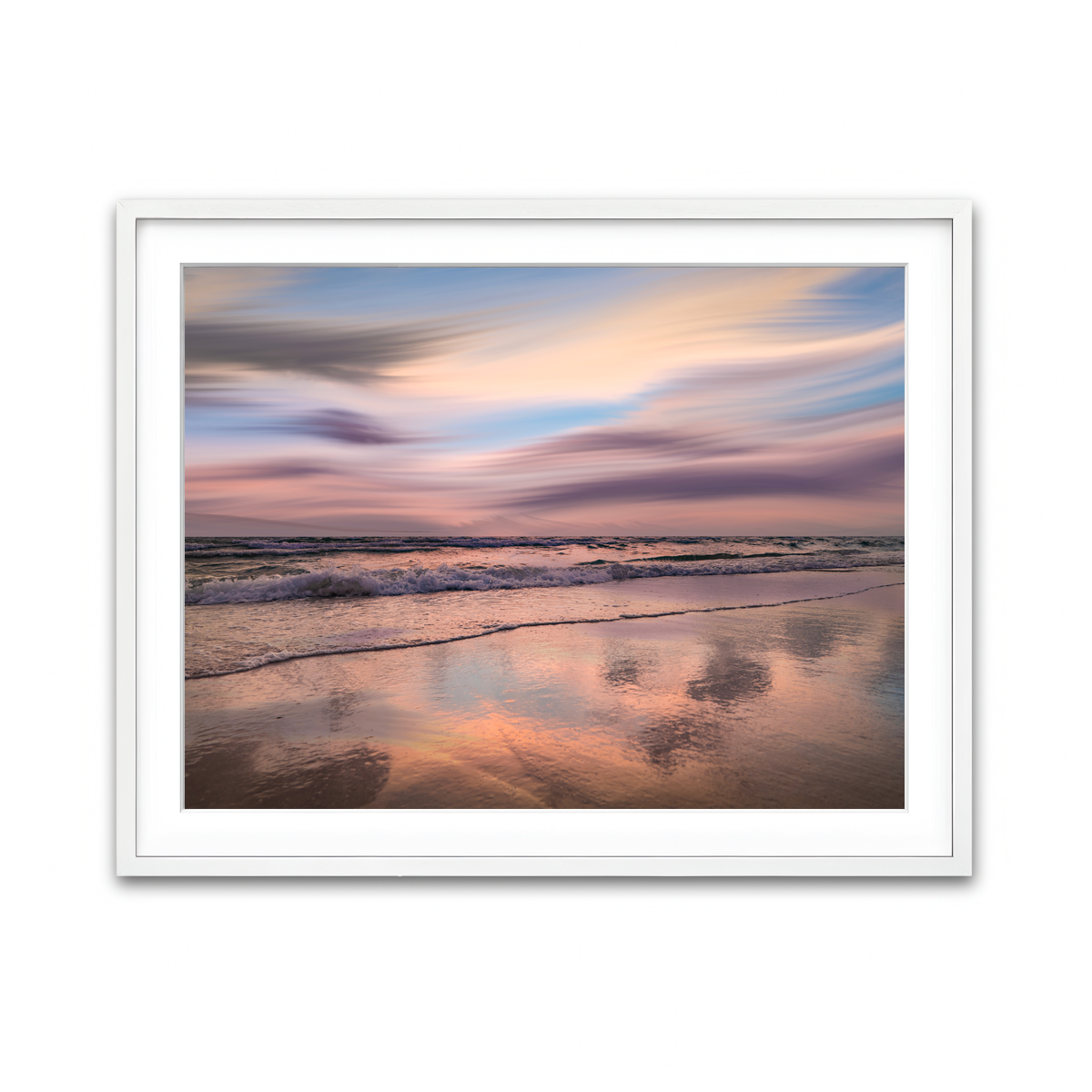 Framed Print 4x3 White