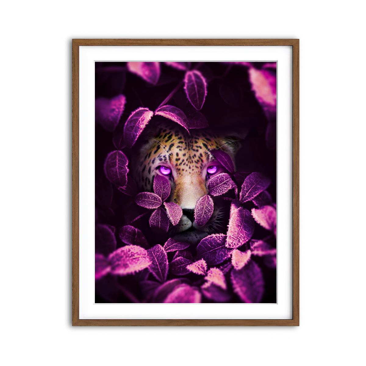 Framed Print 3x4 Walnut