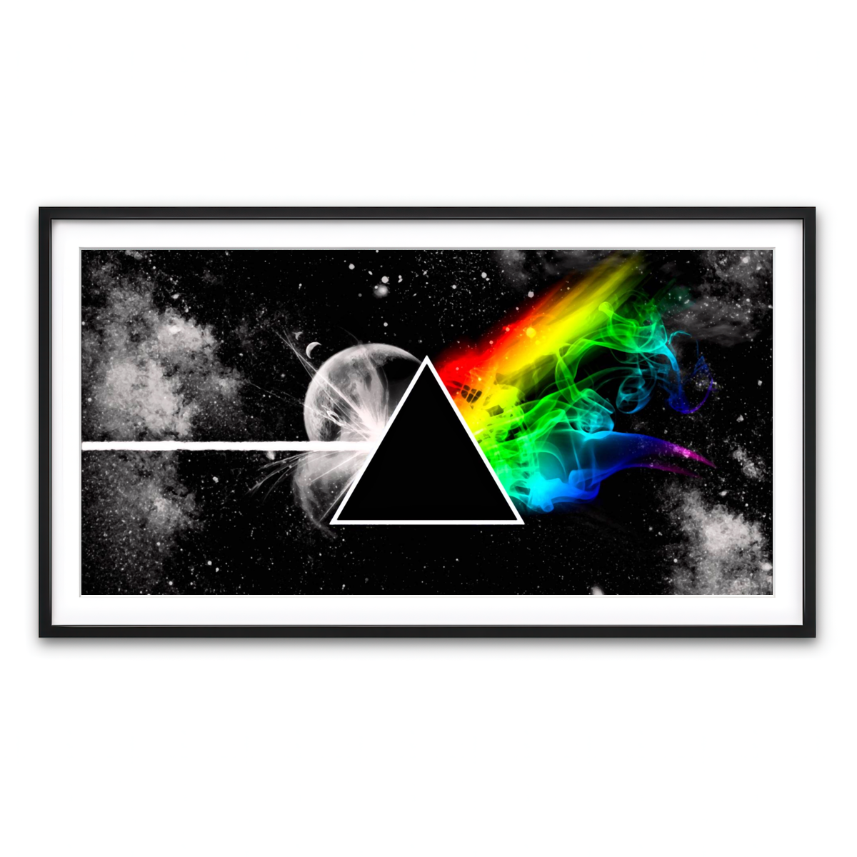 Framed Print 2x1 Black