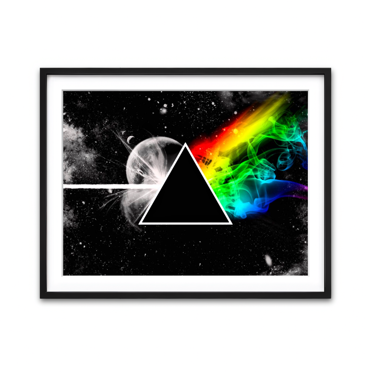 Framed Print 4x3 Black