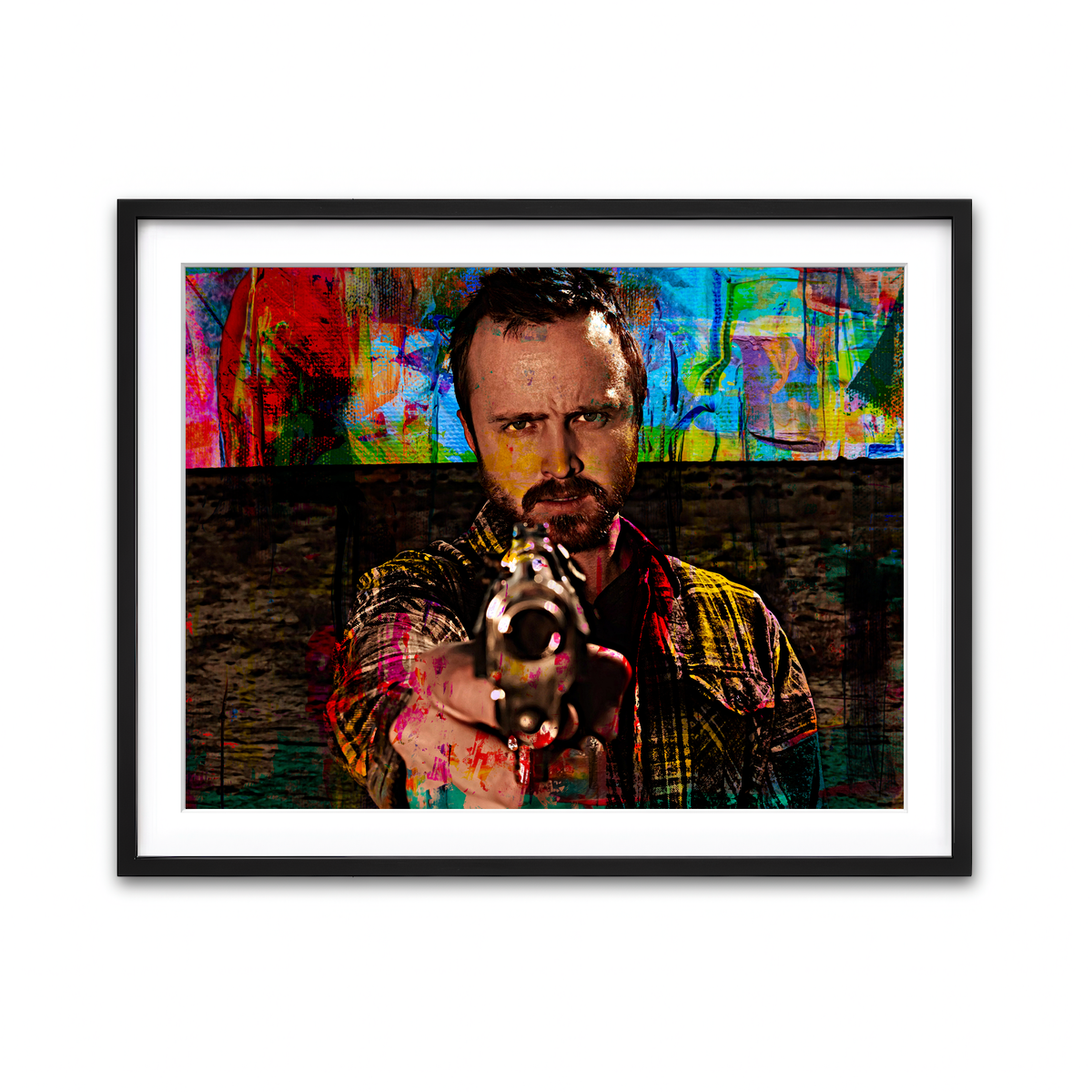 Framed Print 4x3 Black