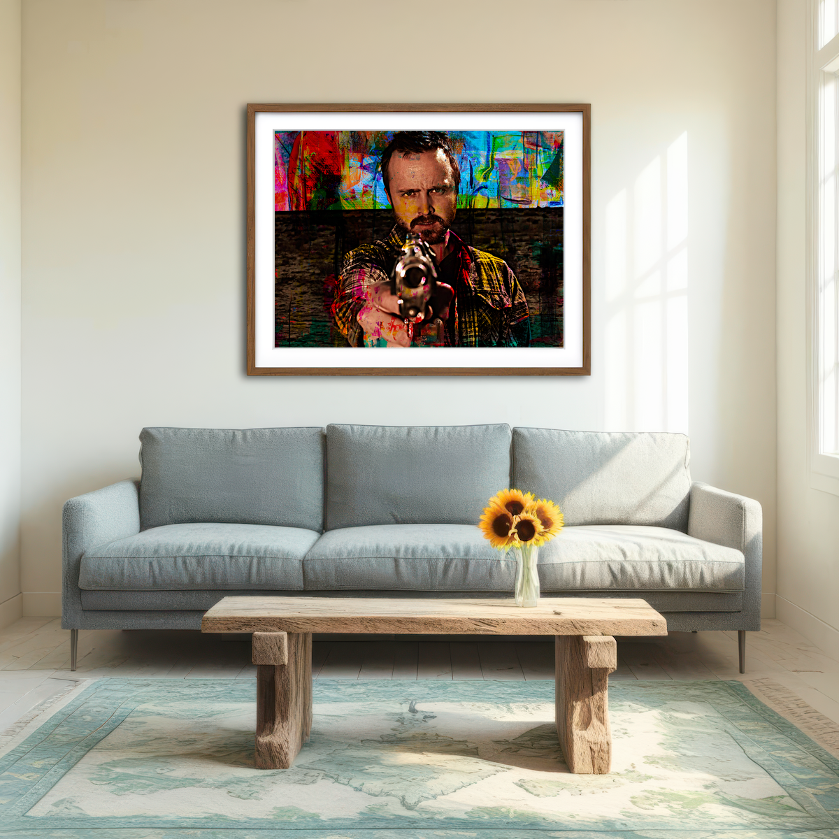 AUTO-MOCKUP ROOM | Pinkman Wall Art