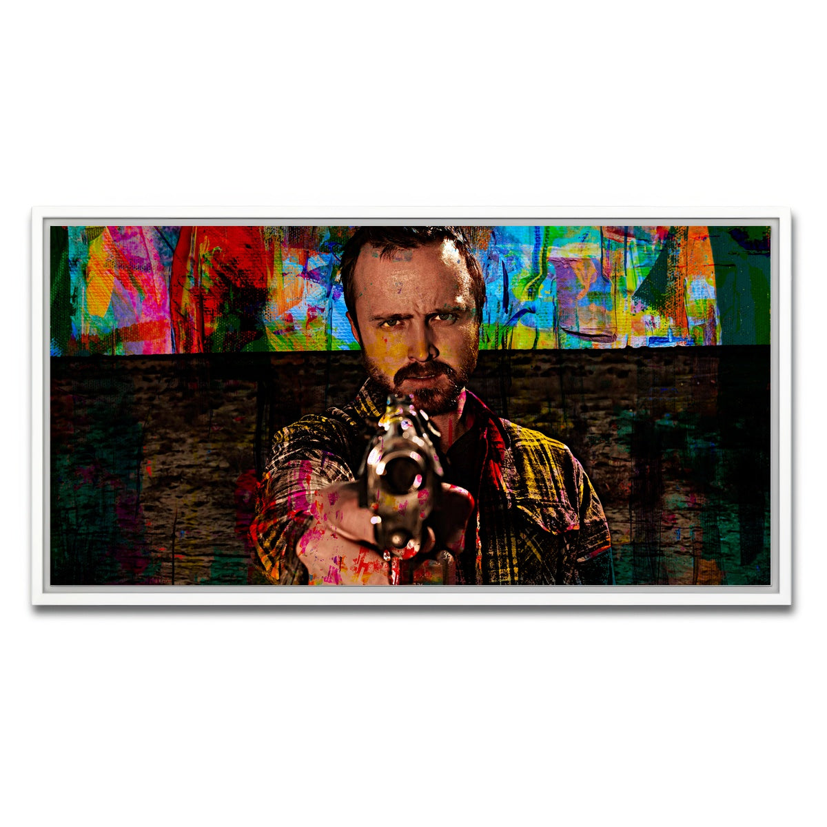 AUTO-MOCKUP WHITE | Pinkman | 1 Piece | White Framed Canvas | group=2x1