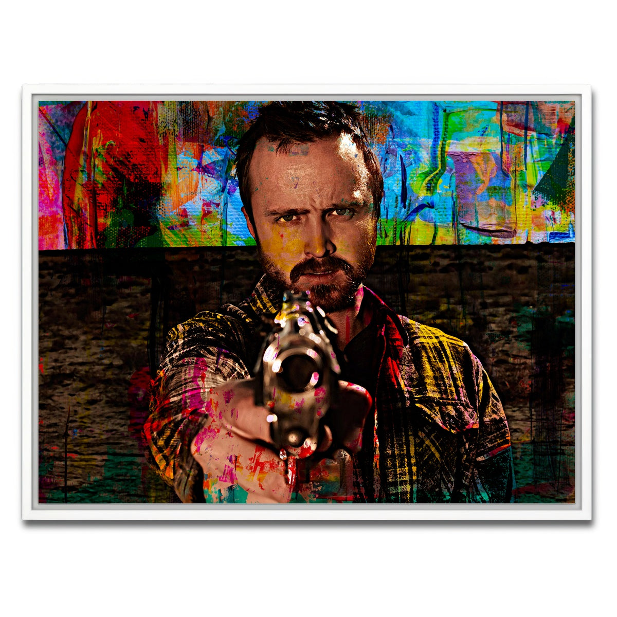 AUTO-MOCKUP WHITE | Pinkman | 1 Piece | White Framed Canvas | group=4x3