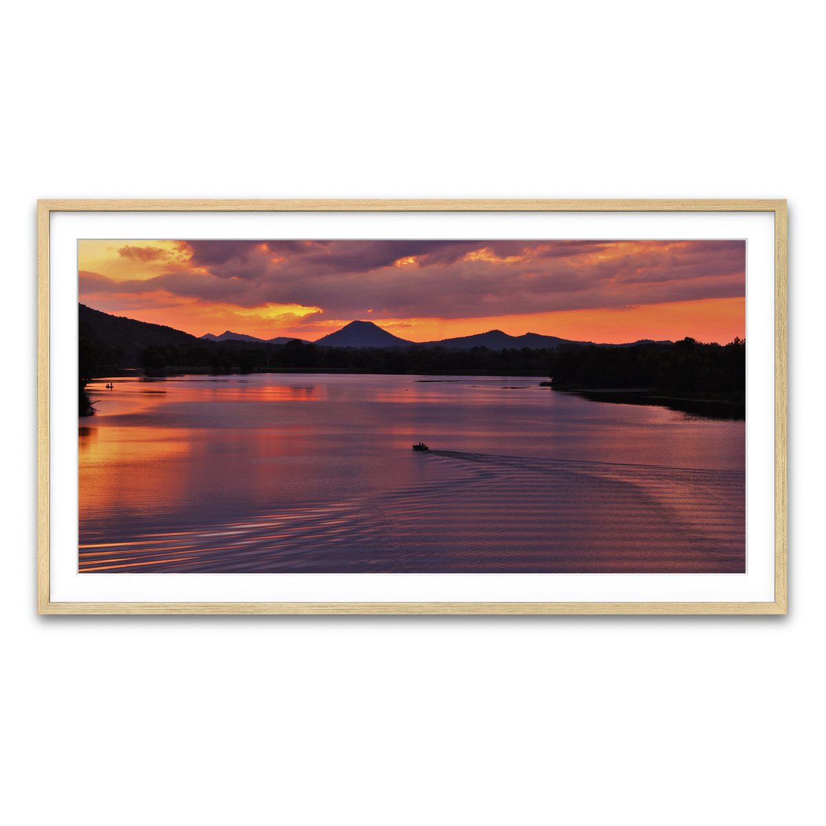 Framed Print 2x1 Natural