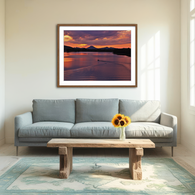 AUTO-MOCKUP ROOM | Pinnacle Mountain Wall Art