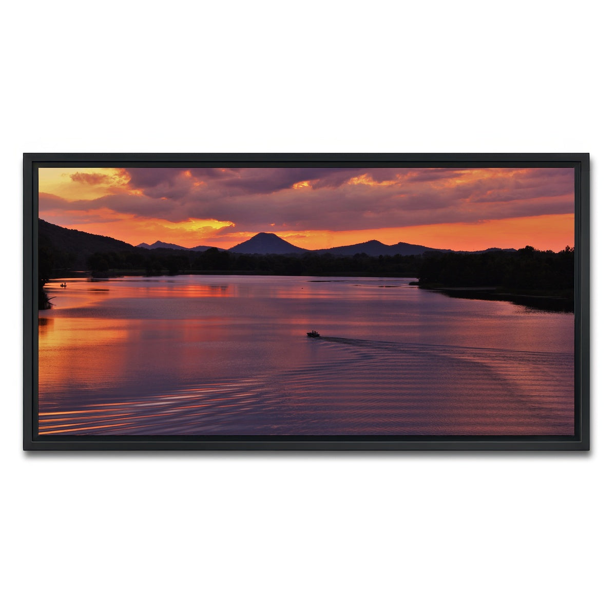 AUTO-MOCKUP WHITE | Pinnacle Mountain | 1 Piece | Black Framed Canvas | group=2x1