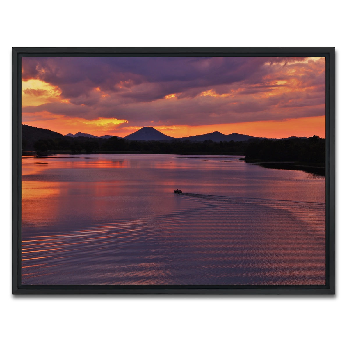 AUTO-MOCKUP WHITE | Pinnacle Mountain | 1 Piece | Black Framed Canvas | group=4x3
