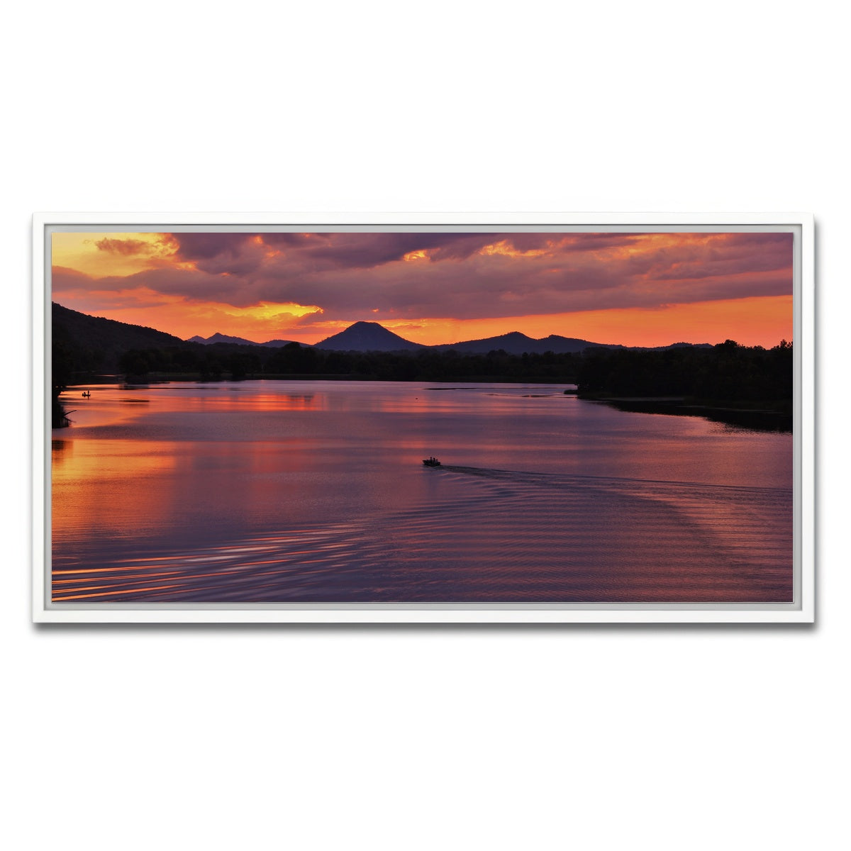 AUTO-MOCKUP WHITE | Pinnacle Mountain | 1 Piece | White Framed Canvas | group=2x1