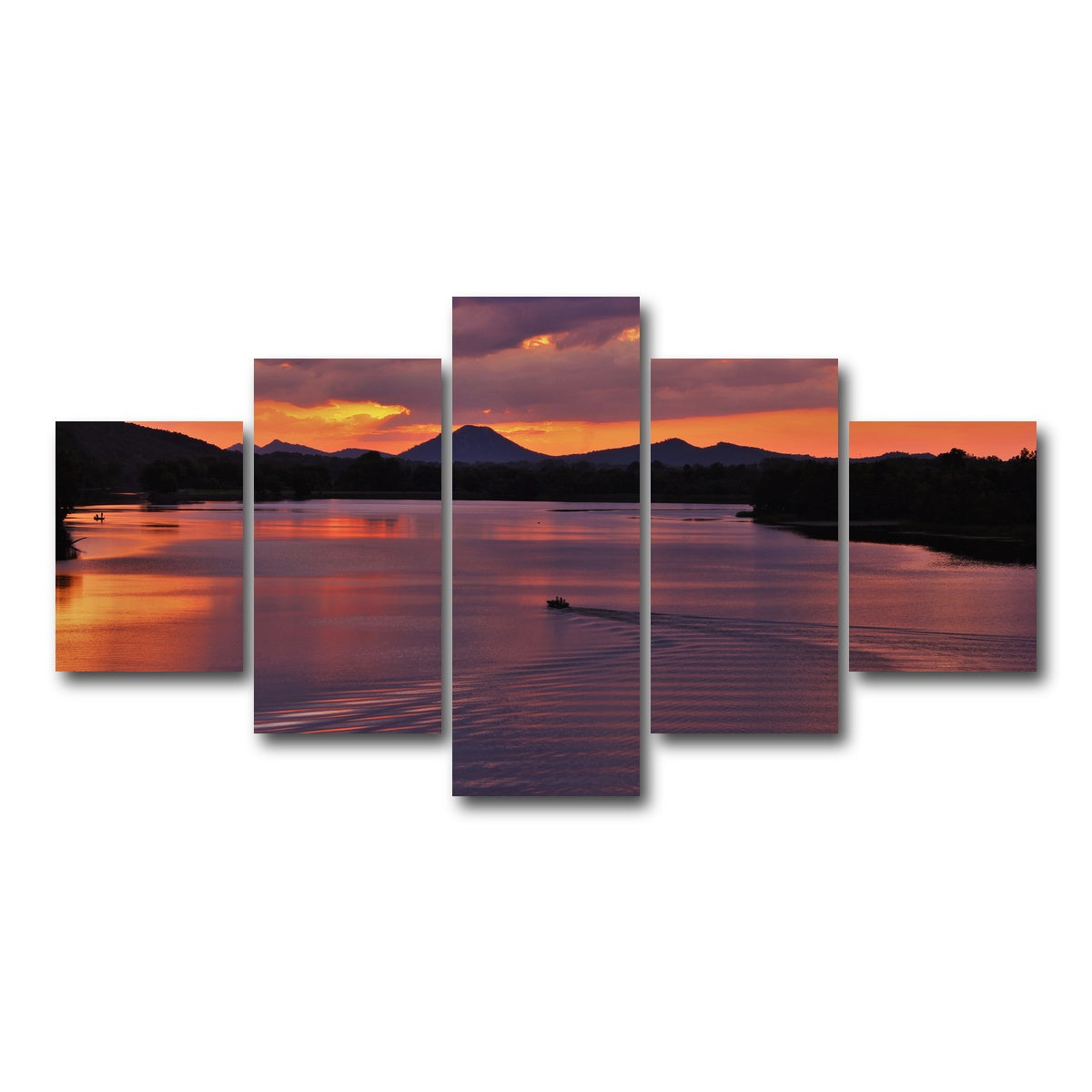 AUTO-MOCKUP WHITE | Pinnacle Mountain | 5 Piece | Gallery Wrap Canvas | group=5_short