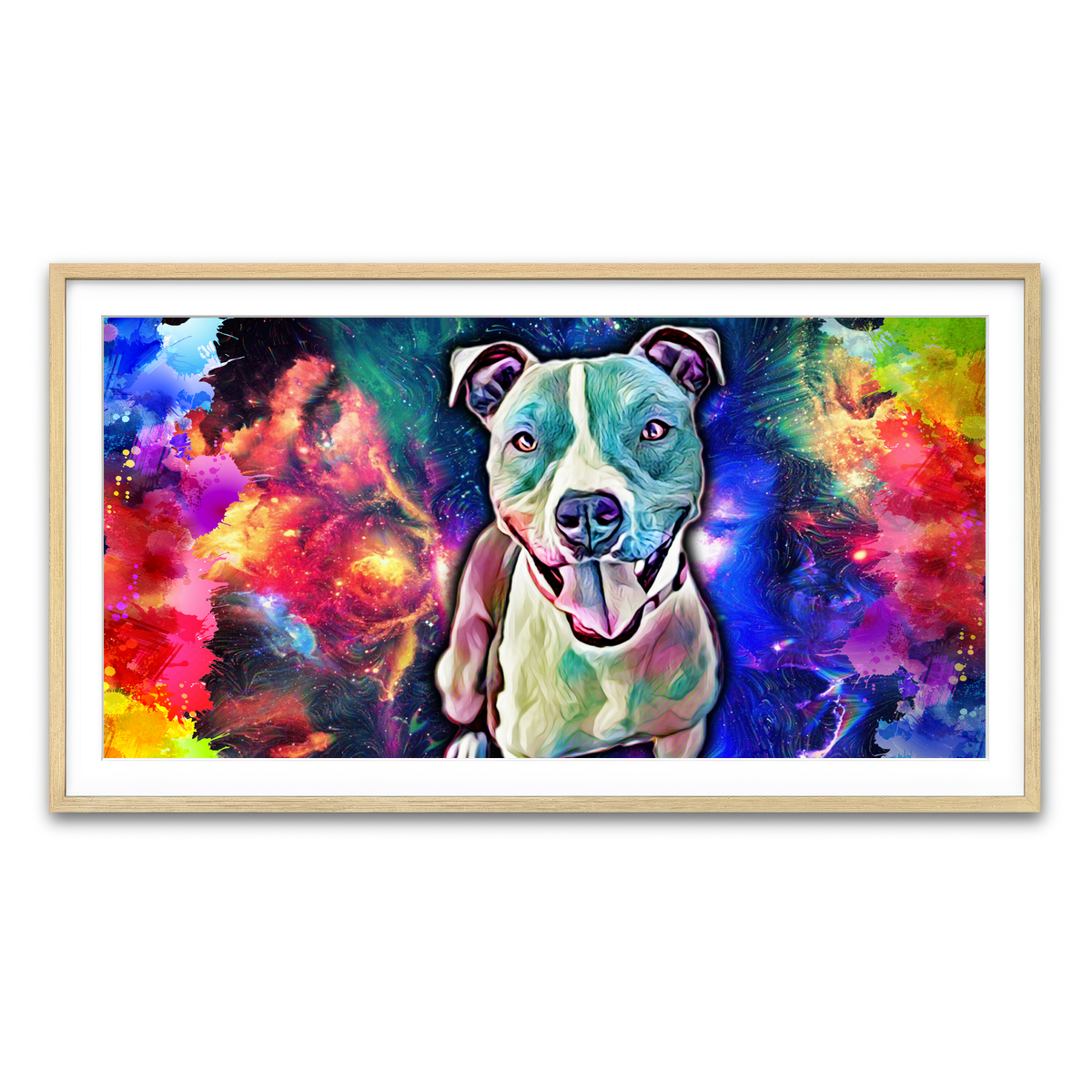 Framed Print 2x1 Natural