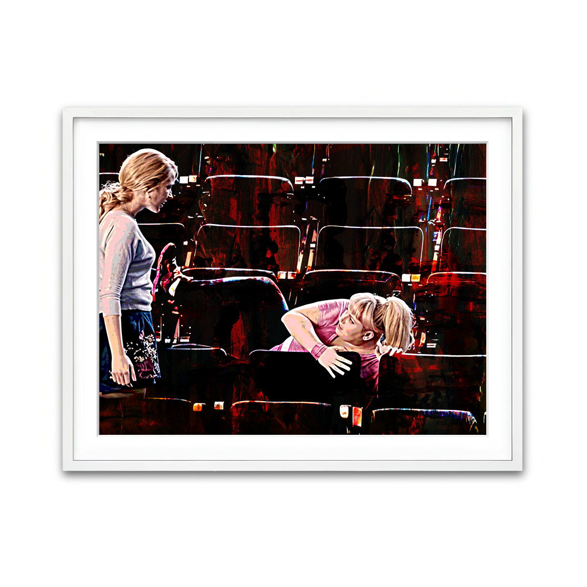 Framed Print 4x3 White