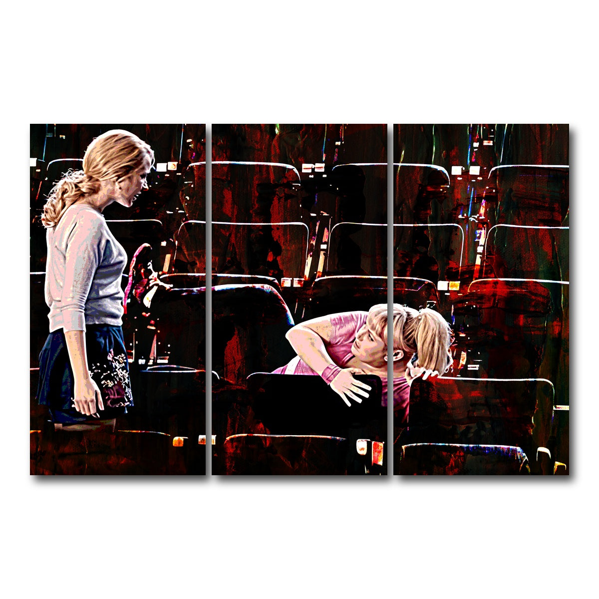 AUTO-MOCKUP WHITE | Pitch Perfect Workout | 3 Piece | Gallery Wrap Canvas | group=12x24