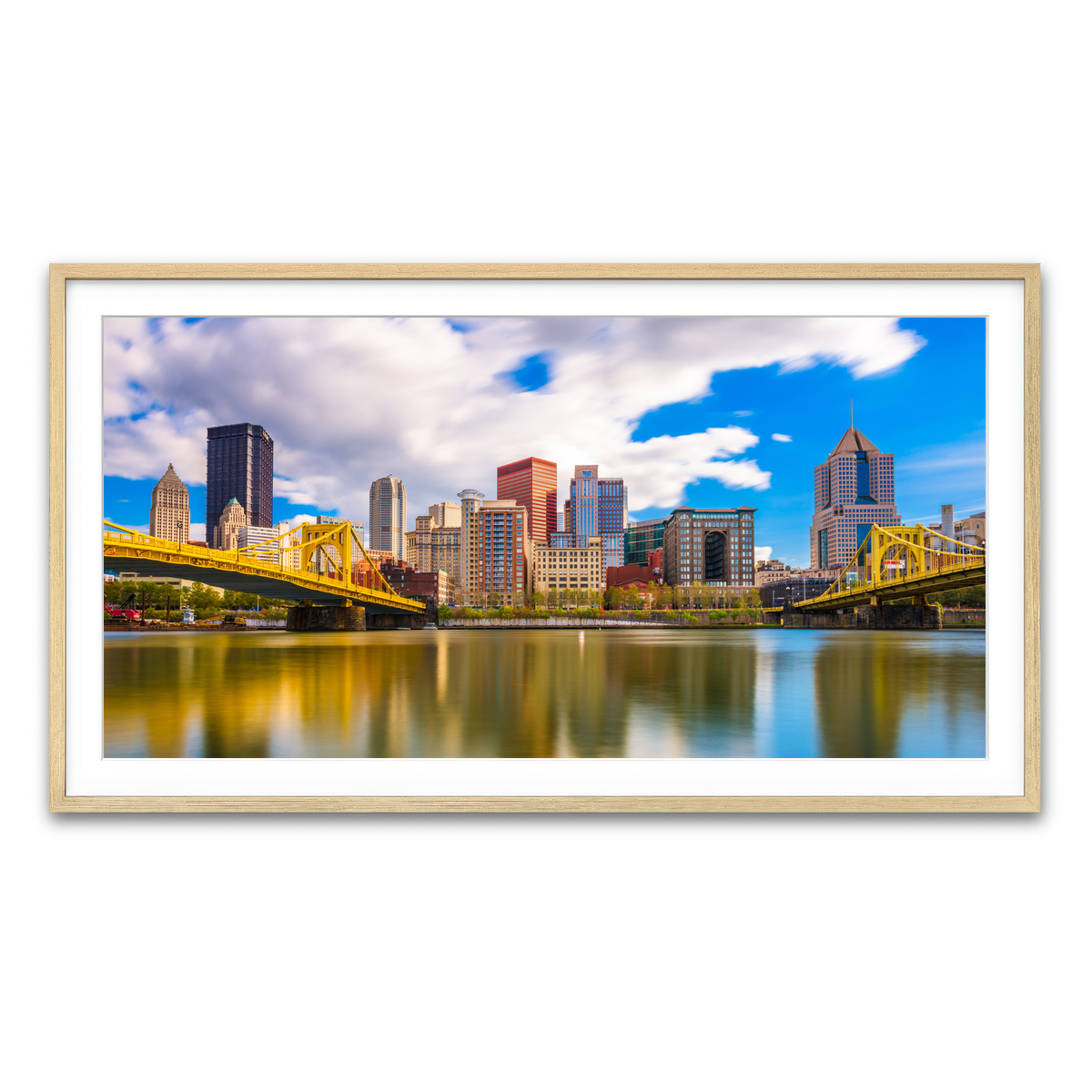 Framed Print 2x1 Natural