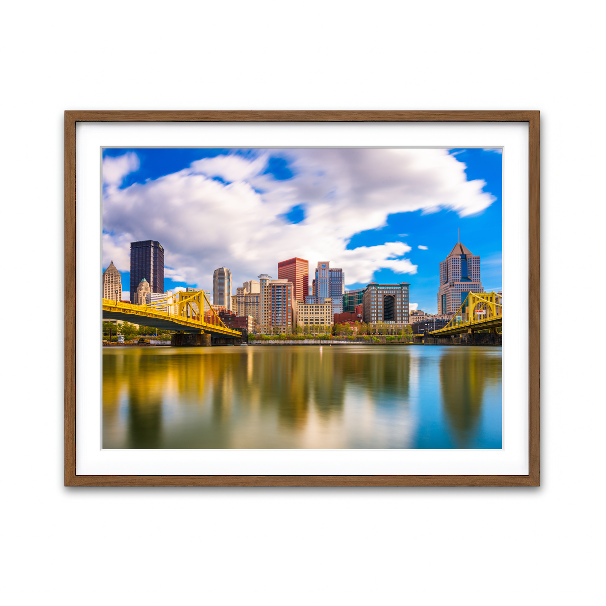 Framed Print 4x3 Walnut