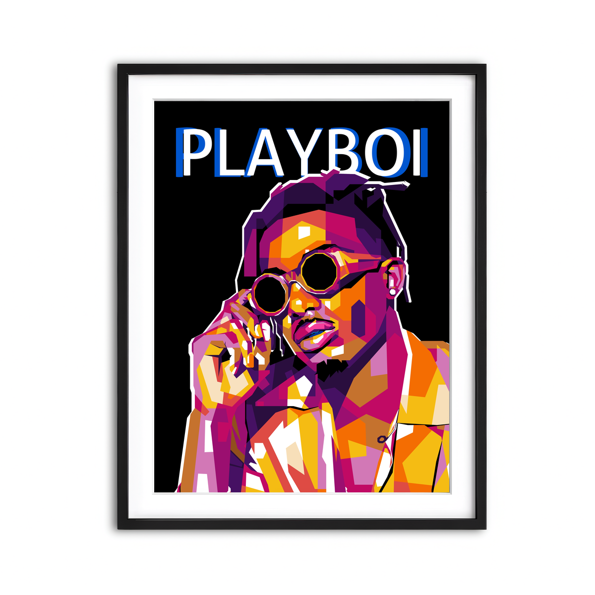 Framed Print 3x4 Black