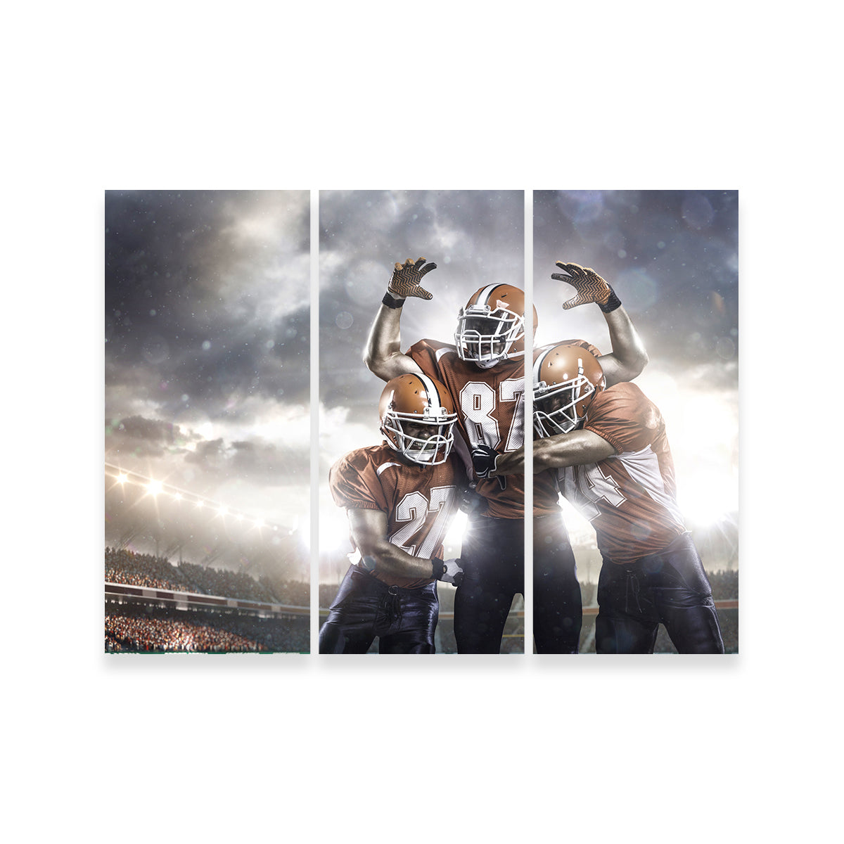 Players in Action Wall Art