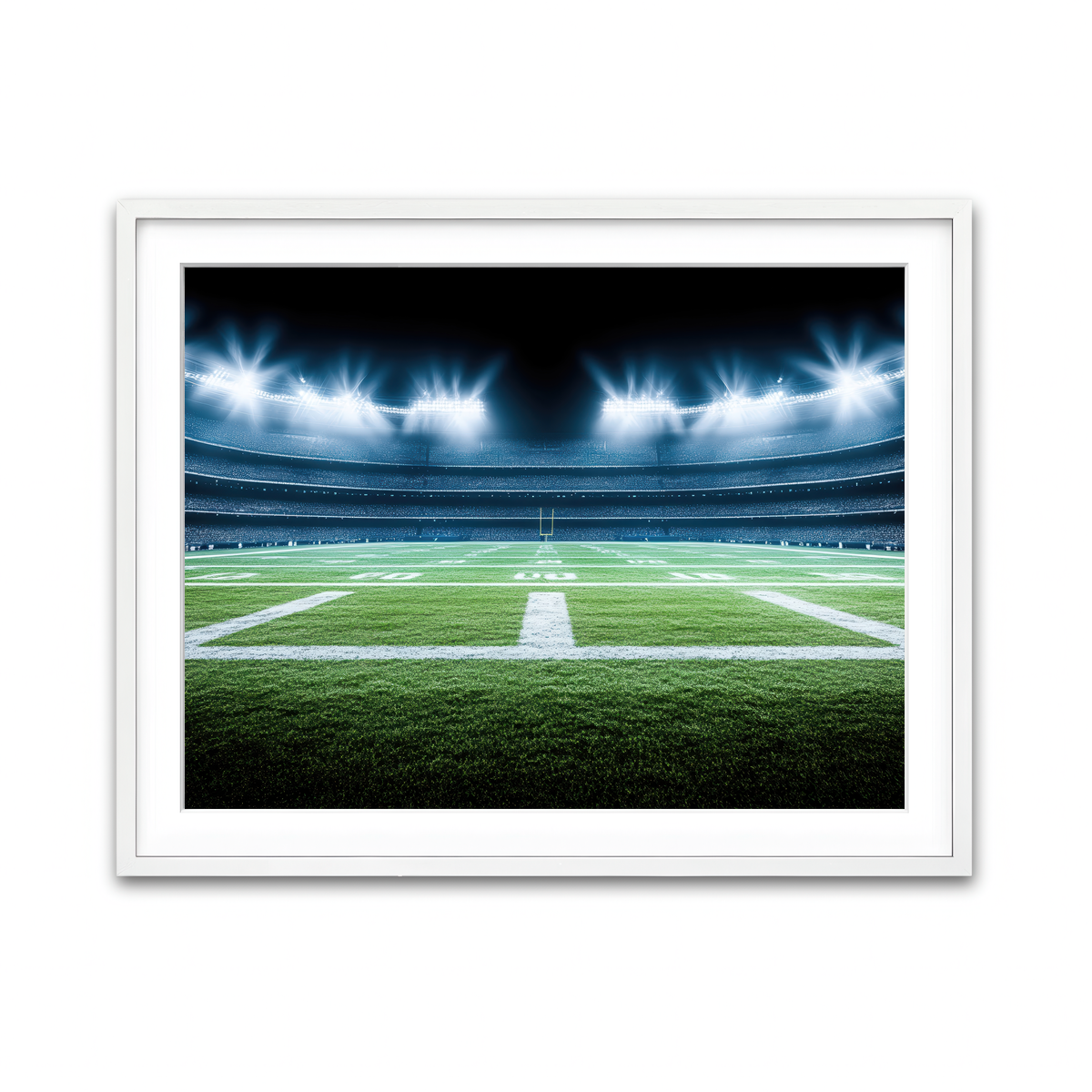Framed Print 4x3 White