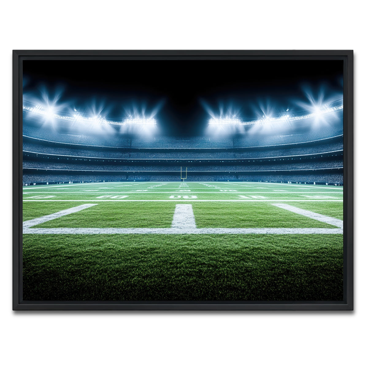 AUTO-MOCKUP WHITE | Playing Field | 1 Piece | Black Framed Canvas | group=4x3