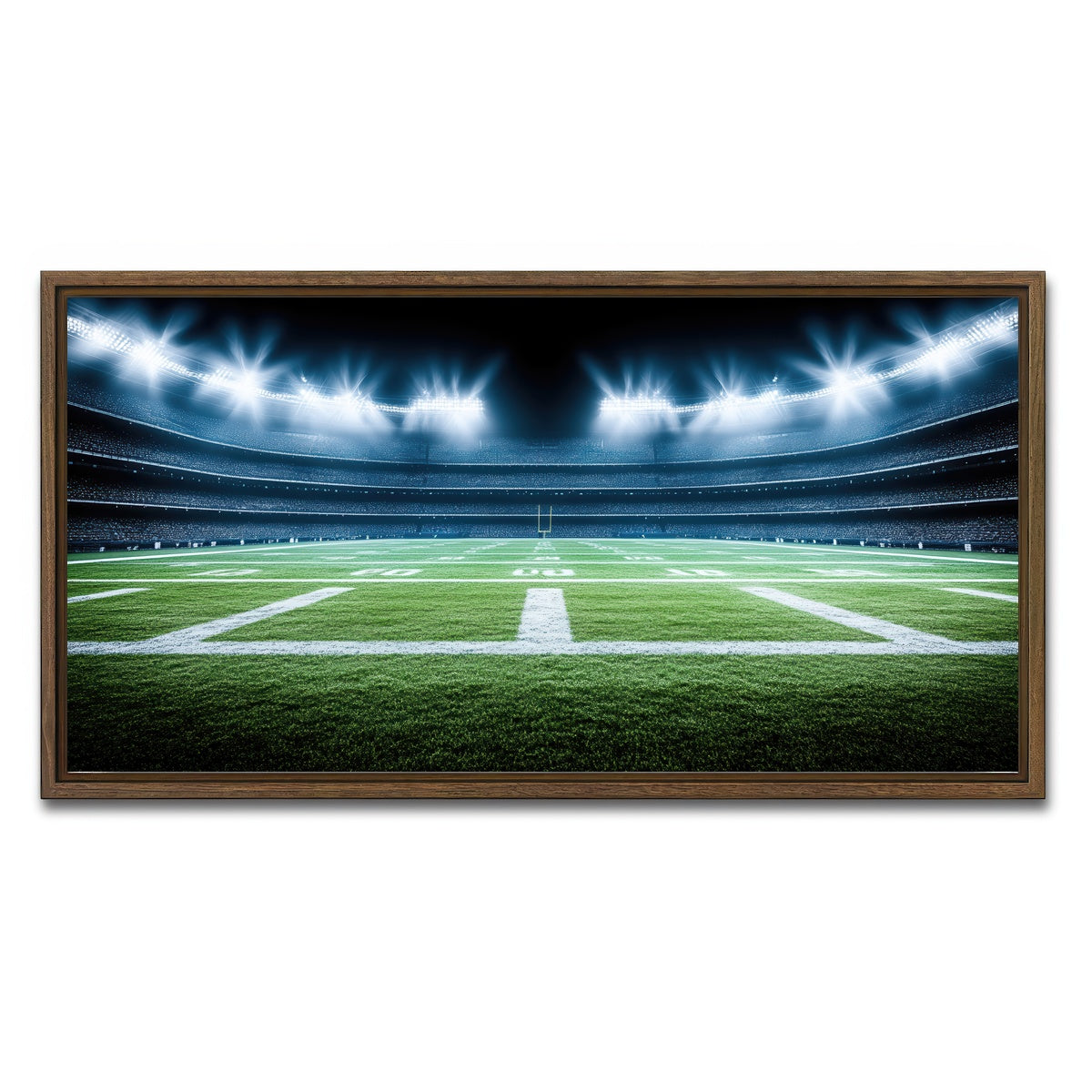 AUTO-MOCKUP WHITE | Playing Field | 1 Piece | Walnut Framed Canvas | group=2x1