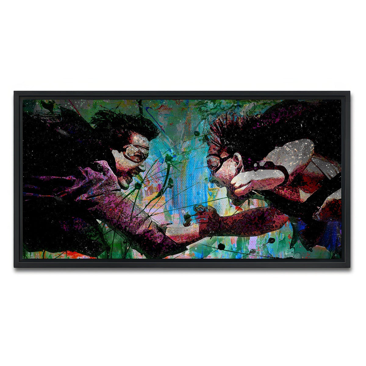 AUTO-MOCKUP WHITE | Point Break | 1 Piece | Black Framed Canvas | group=2x1