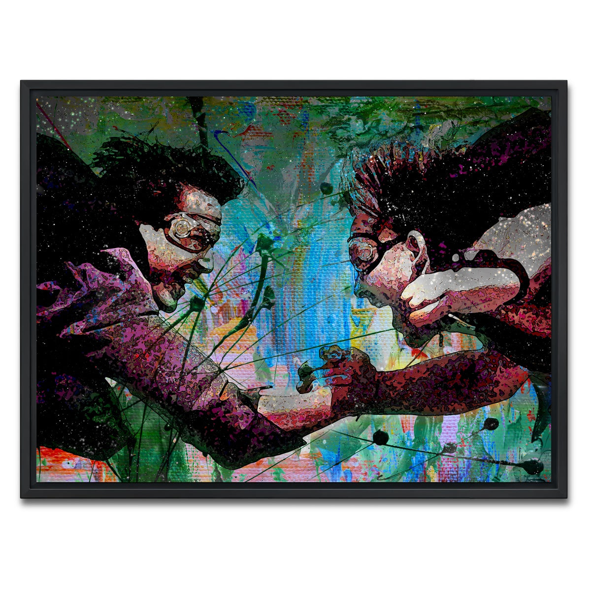 AUTO-MOCKUP WHITE | Point Break | 1 Piece | Black Framed Canvas | group=4x3