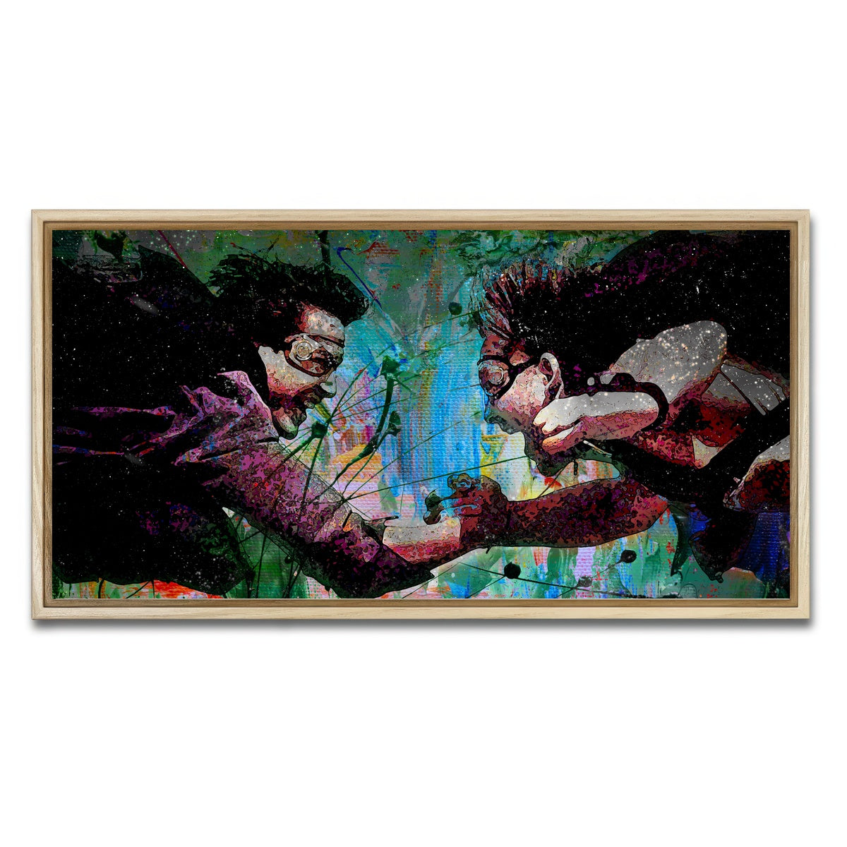 AUTO-MOCKUP WHITE | Point Break | 1 Piece | Natural Framed Canvas | group=2x1