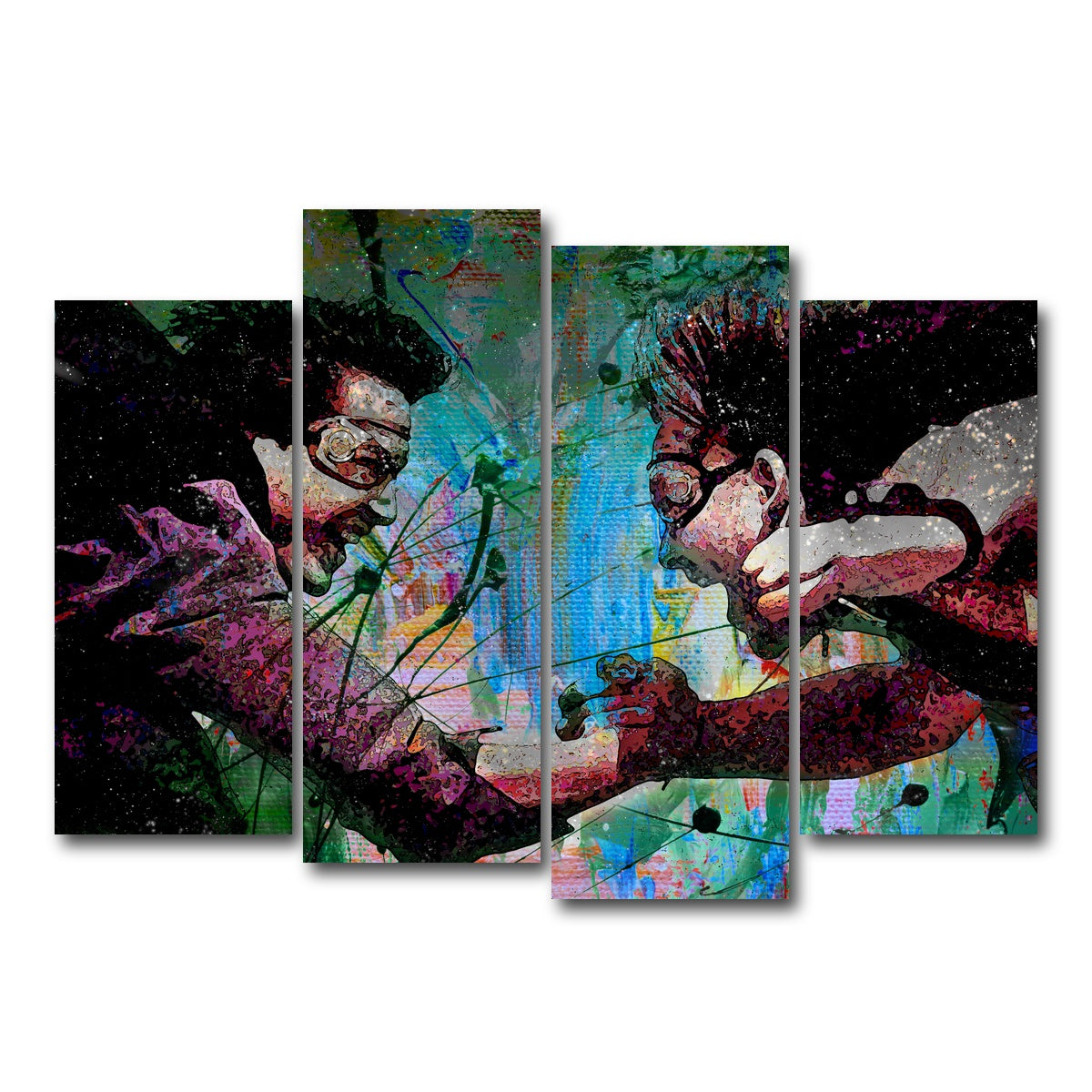 AUTO-MOCKUP WHITE | Point Break | 4 Piece | Gallery Wrap Canvas | group=4_normal