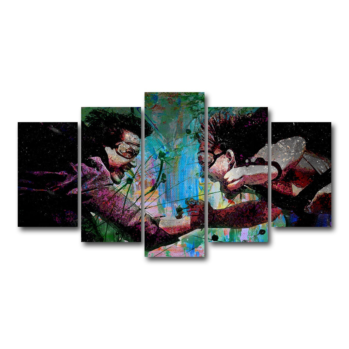 AUTO-MOCKUP WHITE | Point Break | 5 Piece | Gallery Wrap Canvas | group=5_normal