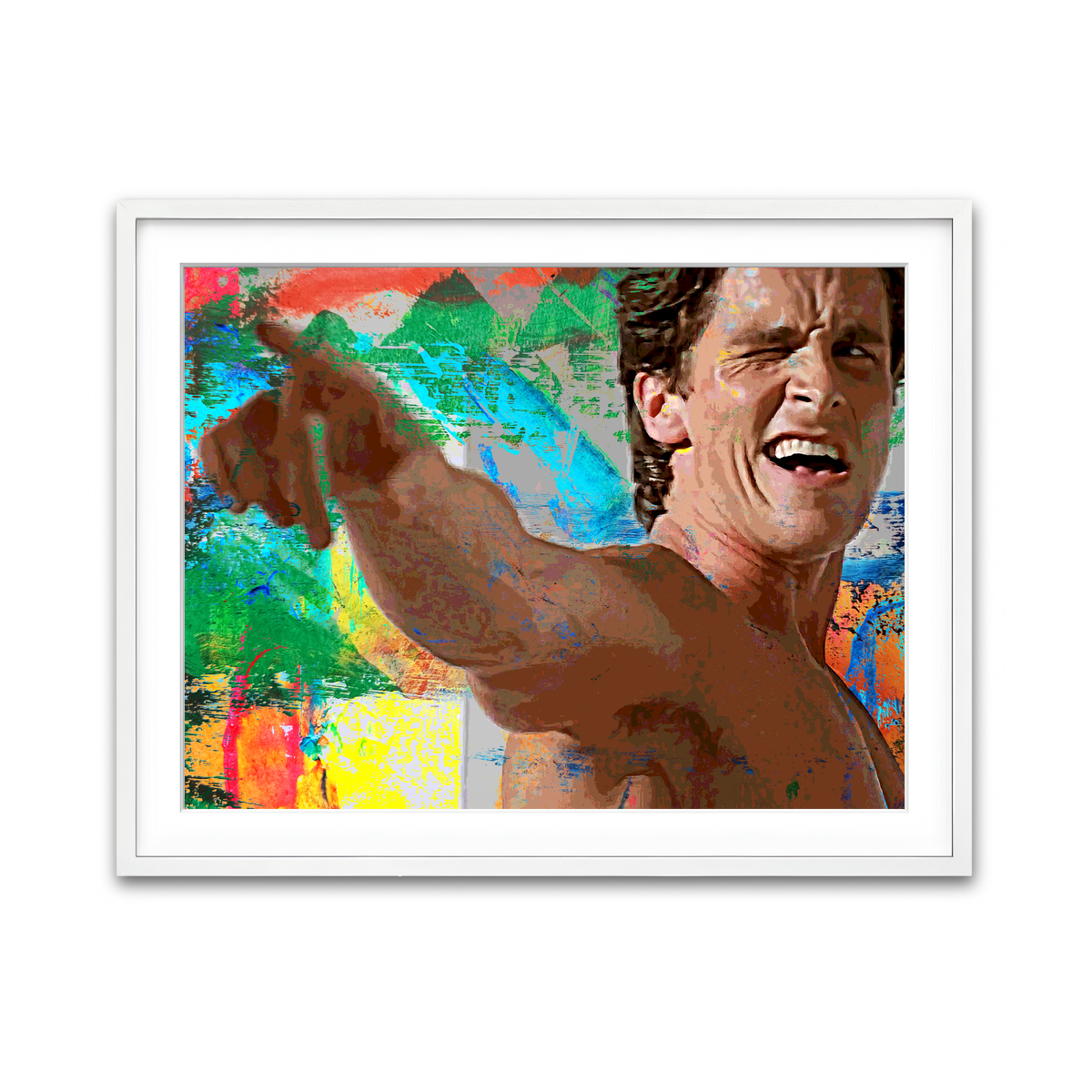 Framed Print 4x3 White