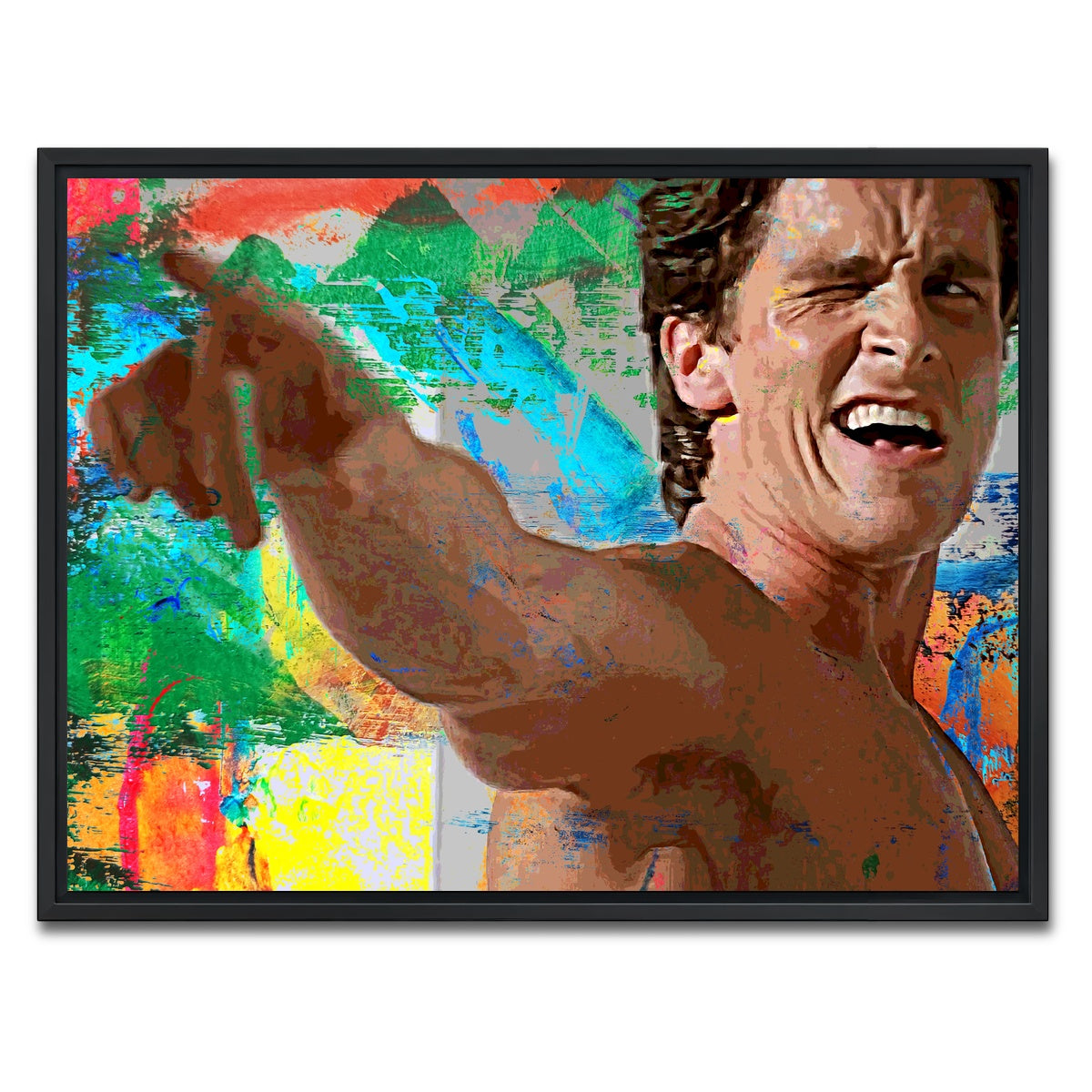 AUTO-MOCKUP WHITE | Point & Wink | 1 Piece | Black Framed Canvas | group=4x3