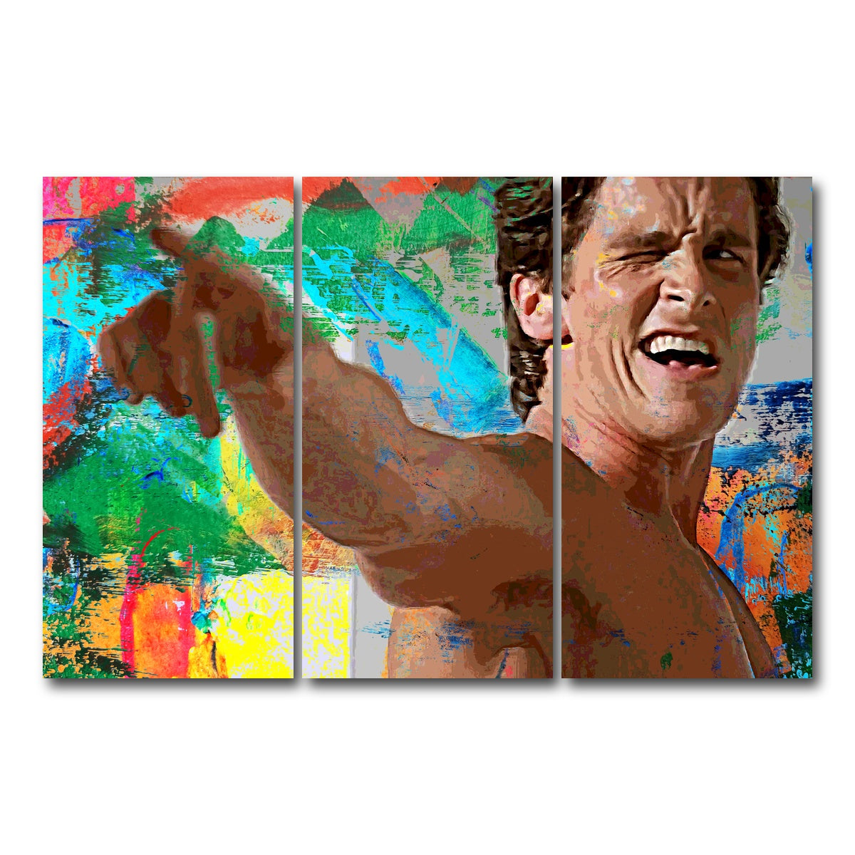 AUTO-MOCKUP WHITE | Point & Wink | 3 Piece | Gallery Wrap Canvas | group=12x24