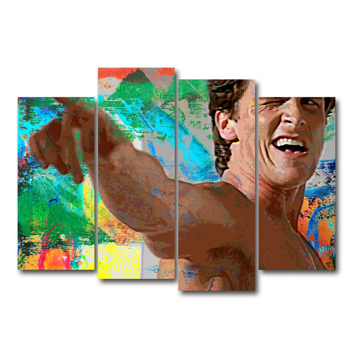 AUTO-MOCKUP WHITE | Point & Wink | 4 Piece | Gallery Wrap Canvas | group=4_normal