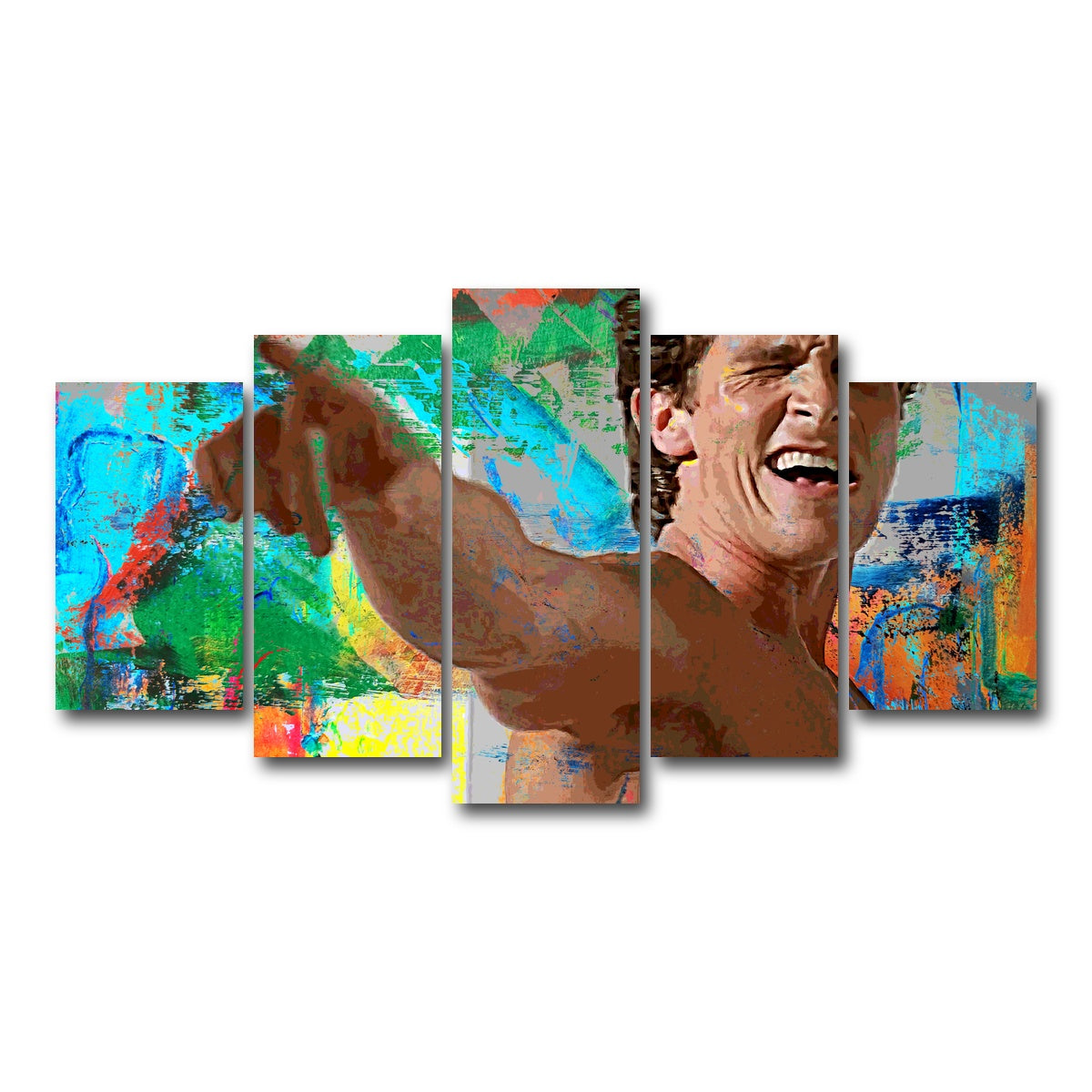 AUTO-MOCKUP WHITE | Point & Wink | 5 Piece | Gallery Wrap Canvas | group=5_normal