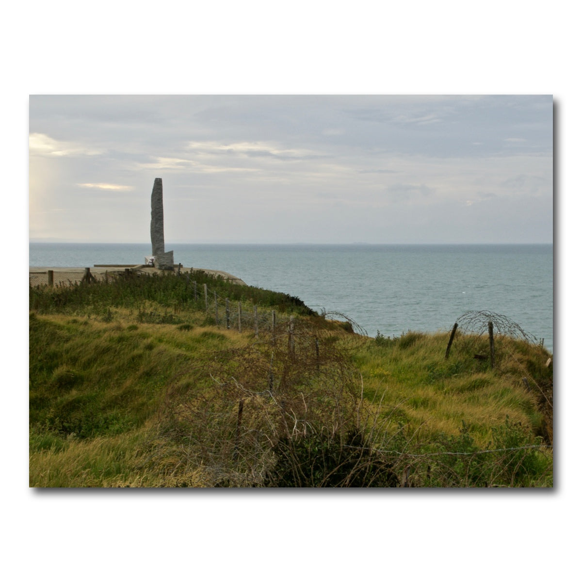 AUTO-MOCKUP WHITE | Pointe du Hoc - D Day | 1 Piece | Gallery Wrap Canvas | group=4x3