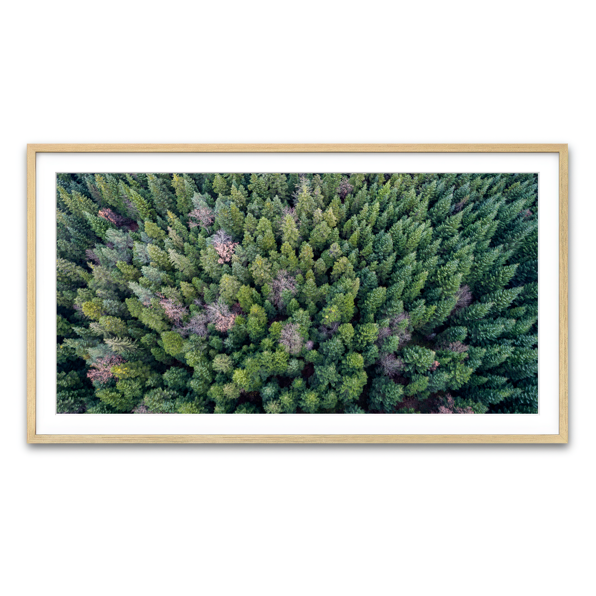 Framed Print 2x1 Natural