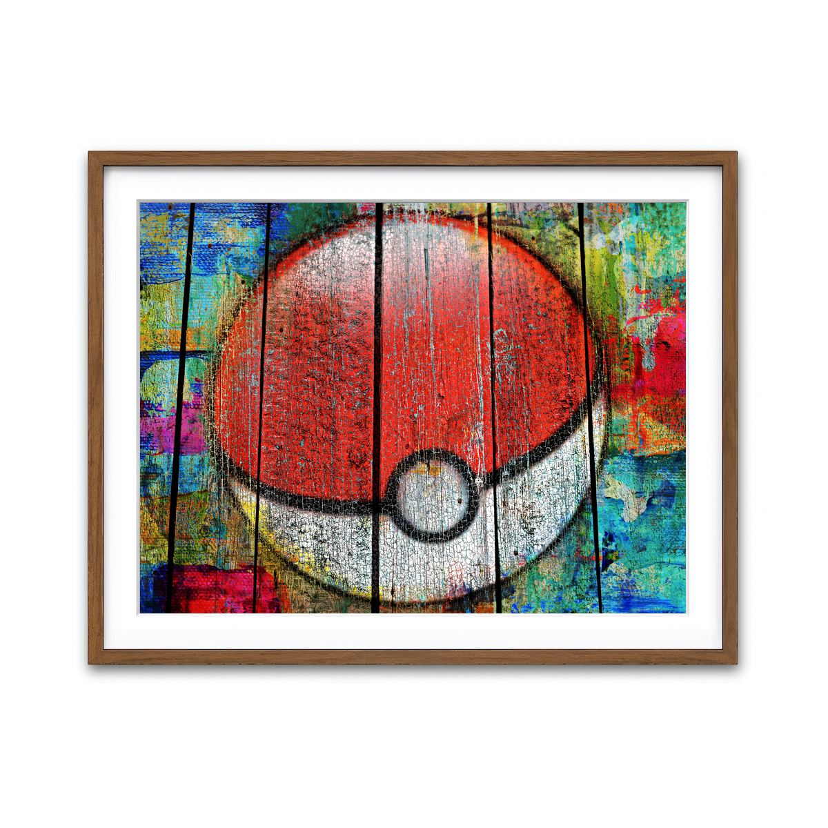 Framed Print 4x3 Walnut